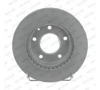 2x Brake disc Vented DDF496C FERODO for MAZDA FORD USA