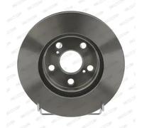 2x Brake disc Vented DDF992 FERODO for TOYOTA CELICA Coupe