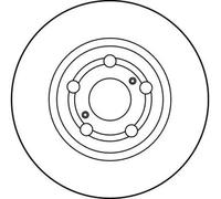 2x New Brake Disc for TOYOTA:CARINA V,CARINA E VI,CORONA Estate,CORONA Saloon