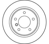 TRW DF2767 Brake Disc for BMW