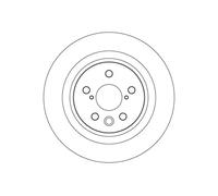 TRW DF3978 Brake disc