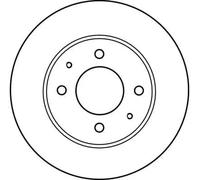 TRW DF4158 Brake disc
