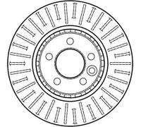 TRW DF4202 Brake Disc for MG,MG (NANJING),MG (SAIC),ROEWE (SAIC),ROVER