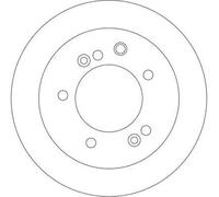 TRW DF4395S Brake Disc for KIA