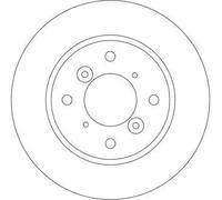 TRW DF4435 Brake Disc for SUZUKI,SUZUKI (CHANGHE)