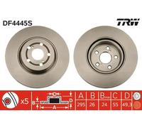 TRW DF4445S Brake disc