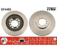 Front Brake Disc Mitsubishi:PAJERO Sport I 1,GALLOPER,L200,SPORT,II 2,III 3
