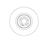 2x Brake disc Vented DF4634S TRW for MERCEDES-BENZ GLE GLE Coupe GLS