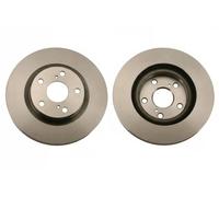 2x Brake disc Vented DF4828S TRW for TOYOTA LEXUS