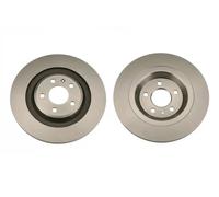 2x Brake disc Vented DF4860S TRW for AUDI Q5 A5 A4 B8 A4 B8 Avant A5 Convertible