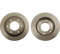 2x Brake disc Vented DF4870 TRW for MITSUBISHI PAJERO/SHOGUN IV SHOGUN II