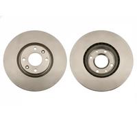 2x Brake disc Vented DF4962S TRW for CITROËN PEUGEOT DS OPEL