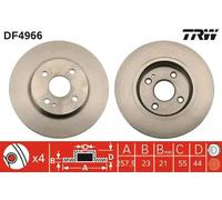 TRW DF4966 Brake disc