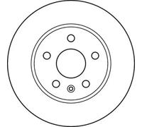 TRW DF4995S Brake disc
