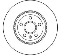 1X Brake disc TRW DF6113S for SAAB 9-5 (YS3G) 1.6 2010-2012