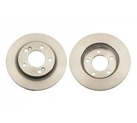 2x Brake disc Vented DF6205 TRW for SSANGYONG KYRON REXTON / REXTON II ACTYON I