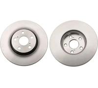 2x Brake disc Vented DF6234 TRW for TOYOTA SUBARU
