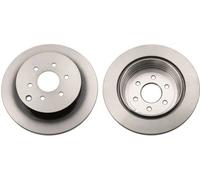 2x Brake disc Vented DF6289 TRW for NISSAN PATHFINDER III