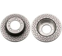 TRW Brake Disc DF6298S - Vented - for Porsche Boxster/Cayman/Spyder/718 - 2x