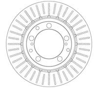 TRW DF6336 Brake disc
