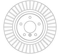 TRW DF6352S Brake disc