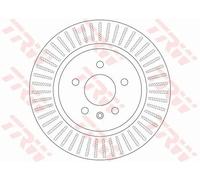TRW Brake Disc DF6371 - Vented - for Opel Zafira Tourer C