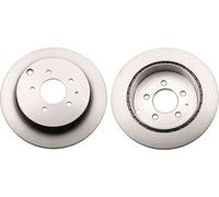 2x Brake disc Vented DF6385 TRW for MAZDA CX-7
