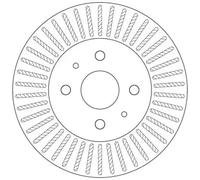 TRW DF6407 Brake disc