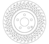 TRW DF6433S Brake disc