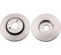 2x Brake disc Vented DF6448 TRW for RENAULT MEGANE II MEGANE II Sport Tourer