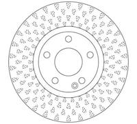 2x Brake disc Vented DF6501 TRW for MERCEDES-BENZ INFINITI
