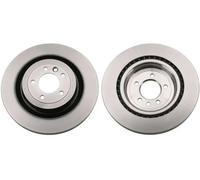 2x Brake disc Vented DF6505S TRW for LAND ROVER RANGE ROVER IV