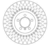 TRW DF6506S Brake disc