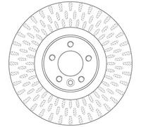 TRW DF6508S Brake disc