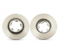 2x Brake disc Vented DF6514S TRW for FORD TOURNEO CUSTOM V362 Bus