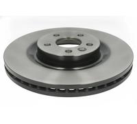 2x Brake disc Vented DF6515S TRW for LAND ROVER BMW