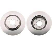 2x Brake disc Vented DF6533 TRW for NISSAN JUKE PULSAR Hatchback