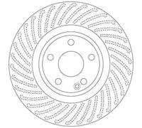 TRW DF6631 Brake disc