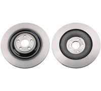 2x Brake disc Vented DF6654S TRW for JAGUAR XJ XK II Coupe XF I XF SPORTBRAKE