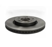 2x Brake disc Vented DF6708 TRW for FORD PUMA