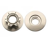 2x Brake disc Vented DF6743S TRW for MERCEDES-BENZ VARIO Platform/Chassis