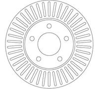 TRW DF6922 Brake disc