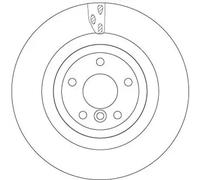 TRW DF6969S Brake disc