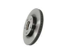 2x Brake disc Vented DF8056 TRW for HYUNDAI KIA