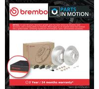 Brembo Brake Kit solid 280mm fits Fiat Citroën Peugeot KT 10 006 1612434180