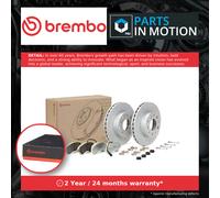 2x Brake Discs and Pads Front 300mm KT10048 Brembo Set Pair 1611839280 Quality