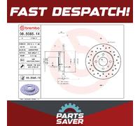 2x Brake Discs Pair 240mm 08.5085.1X Brembo Set 60805117 60811879 71738421 New