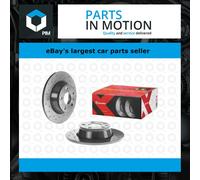 2x Brake Discs Pair fits AUDI TT 8J3, 8J9 3.2 Rear 06 to 10 286mm Set Brembo New