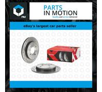 2x Brake Discs Pair fits FORD SCORPIO Mk2 2.0 Rear 94 to 98 253mm Set Brembo New