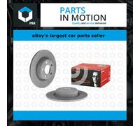 2x Brake Discs Pair fits MERCEDES C160 S205, W205 1.6 Rear 2015 on 300mm Set New